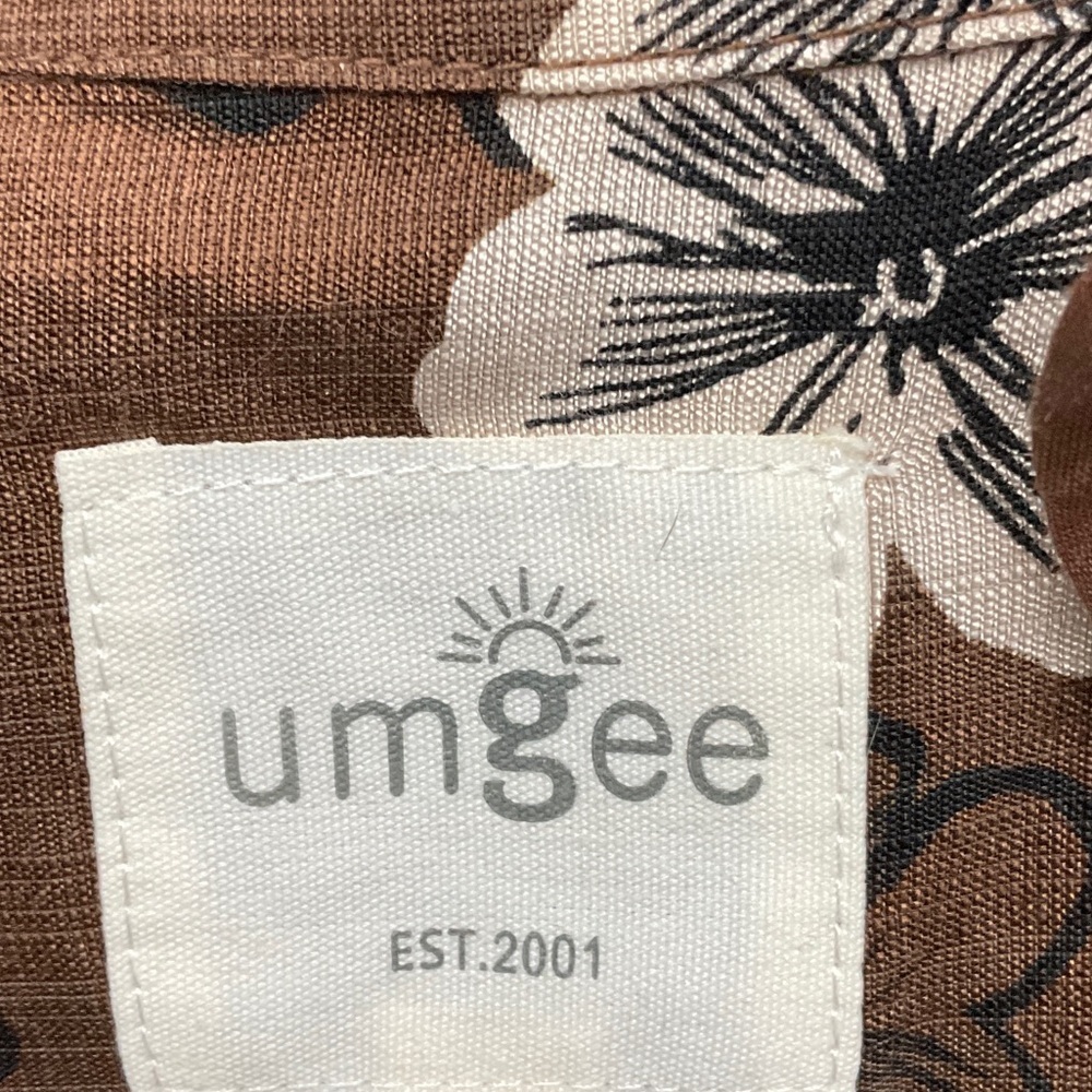 456 - Umgee NWT Brown and Black Floral Long Sleeve Dress, Size Small - Large - Picture 3 of 5